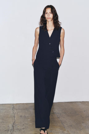 Straight-leg Trousers