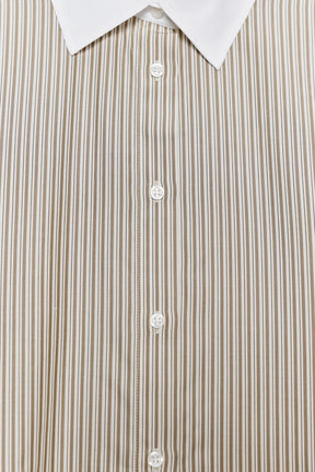 Contrast Striped Shirt