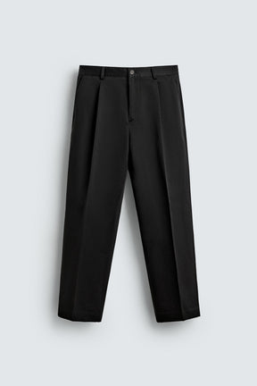 Pleated Relaxed Trousers