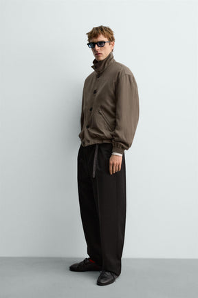 QUILTED 100% WOOL JACKET AARON LEVINE X - Image 4