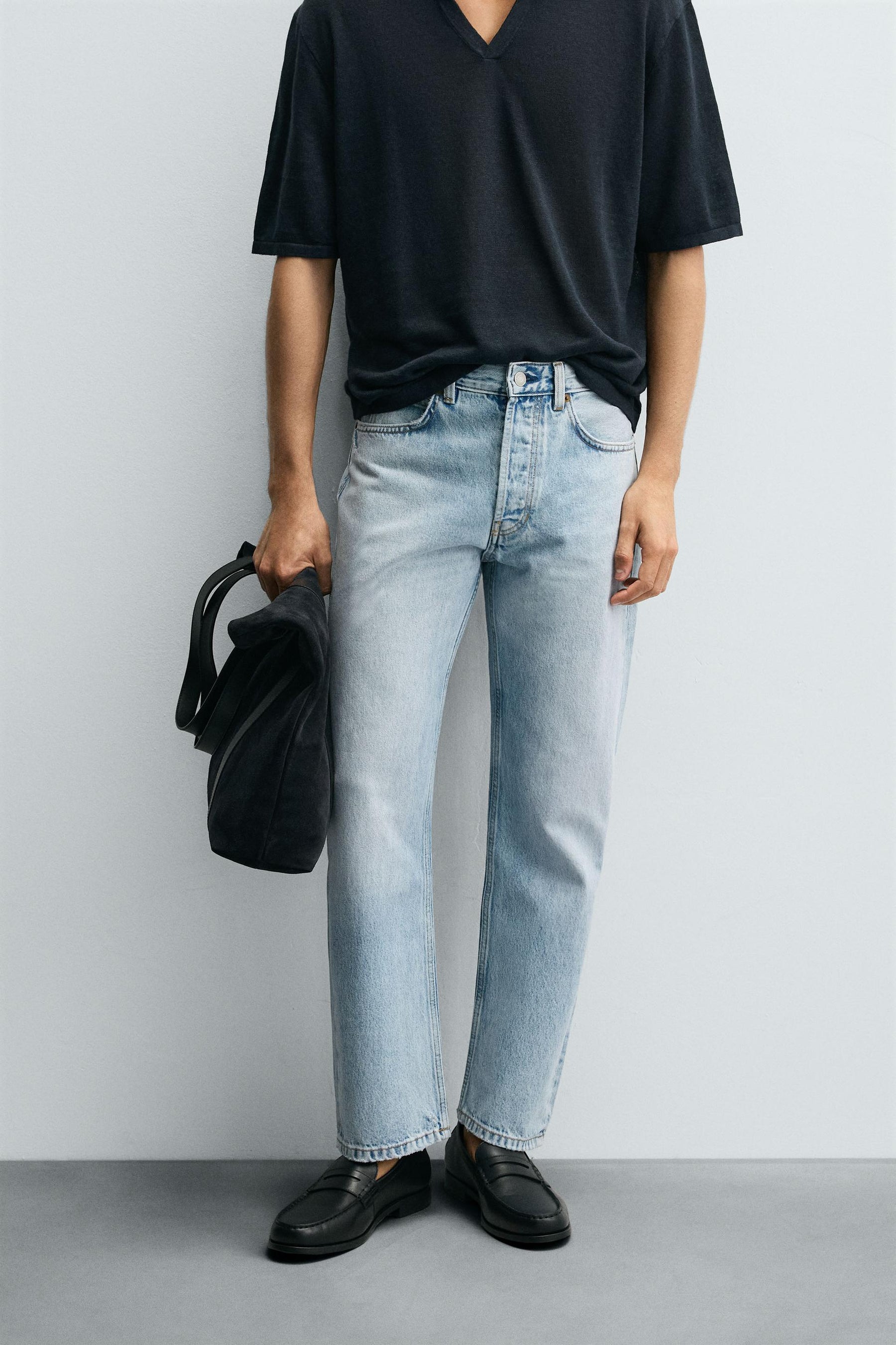 REGULAR STRAIGHT FIT JEANS - Image 2