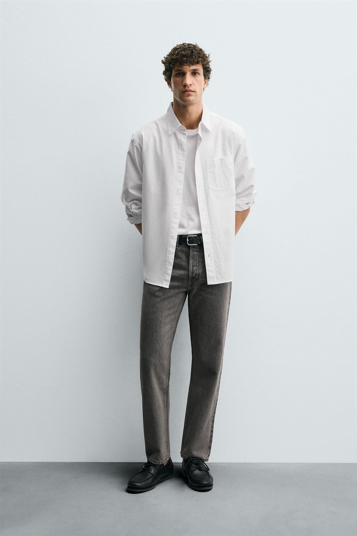 REGULAR STRAIGHT FIT JEANS - Image 1