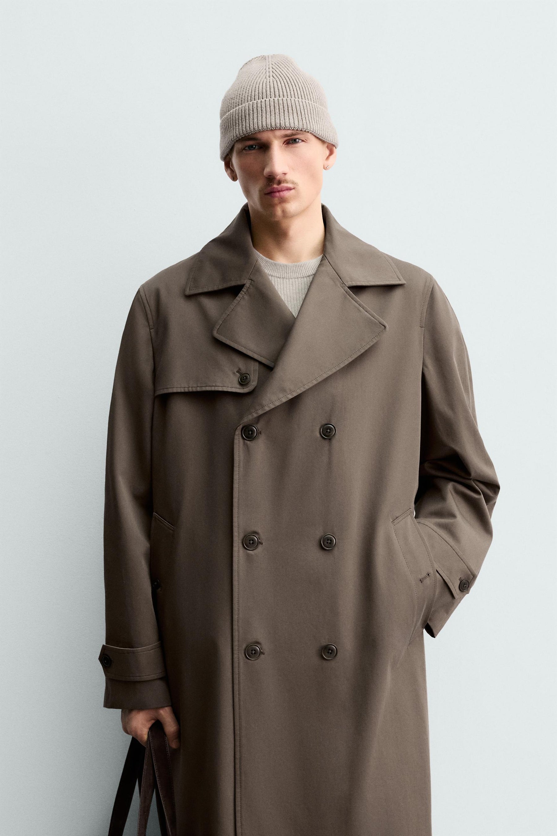 Water Repellent Trench Coat