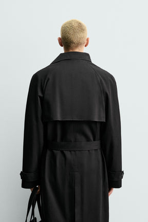 Water Repellent Trench Coat