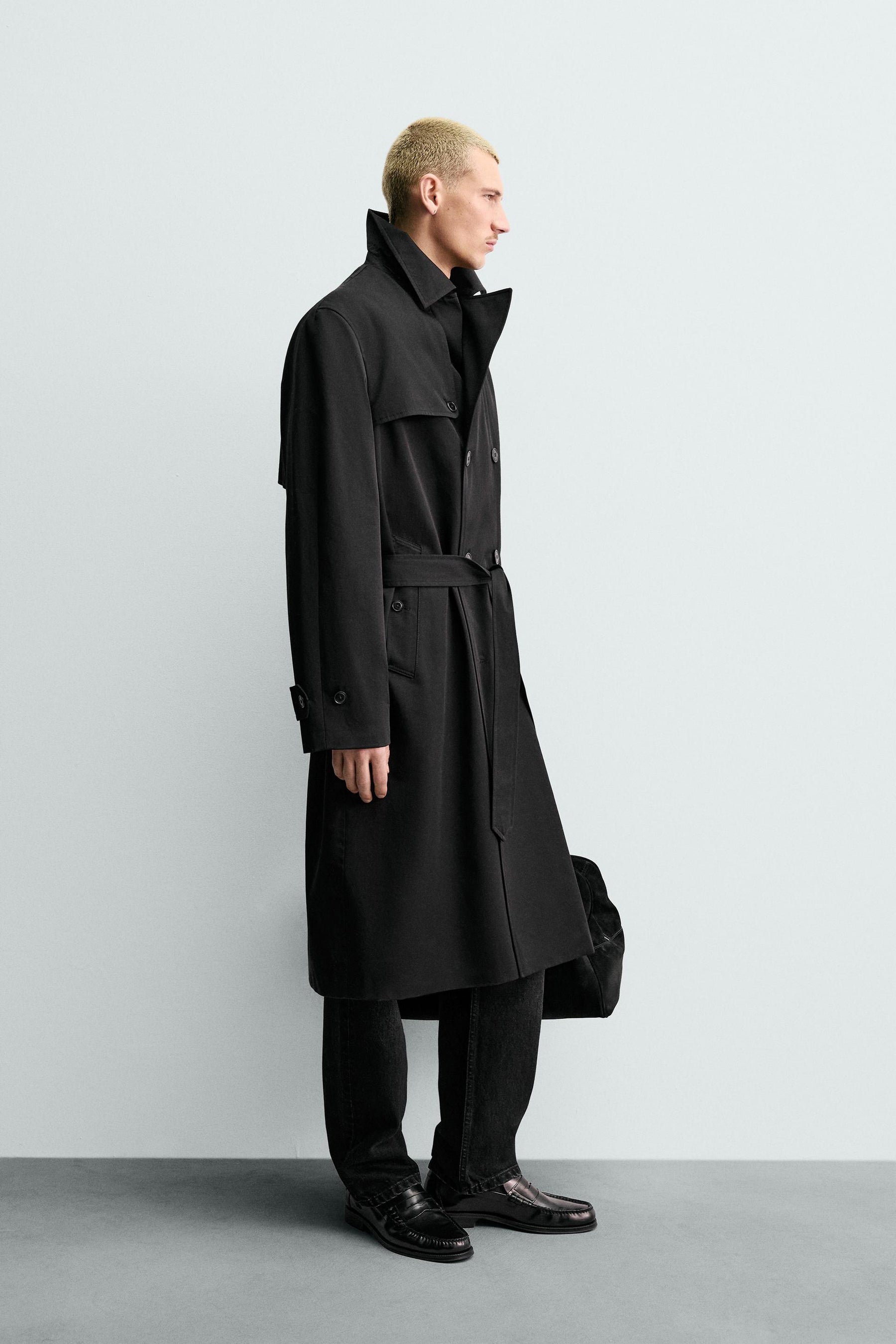 Water Repellent Trench Coat