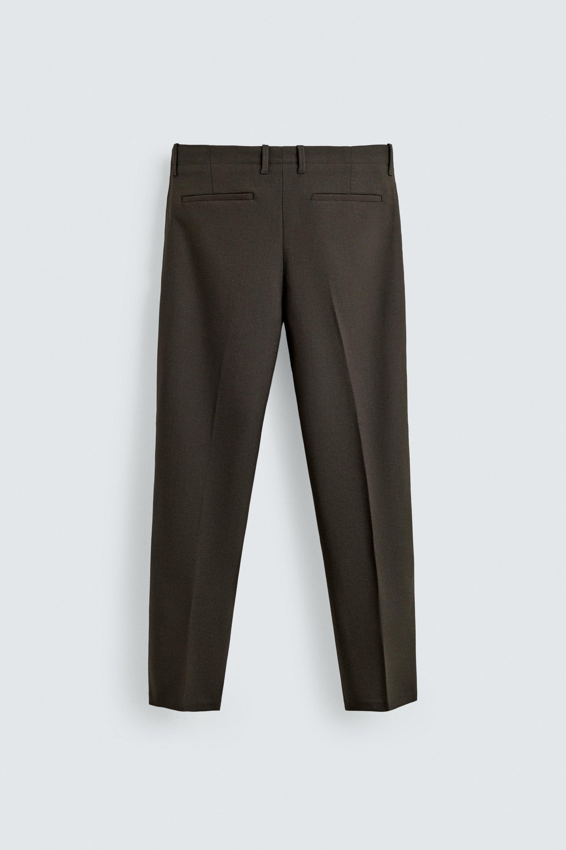 Wool Chino Trousers