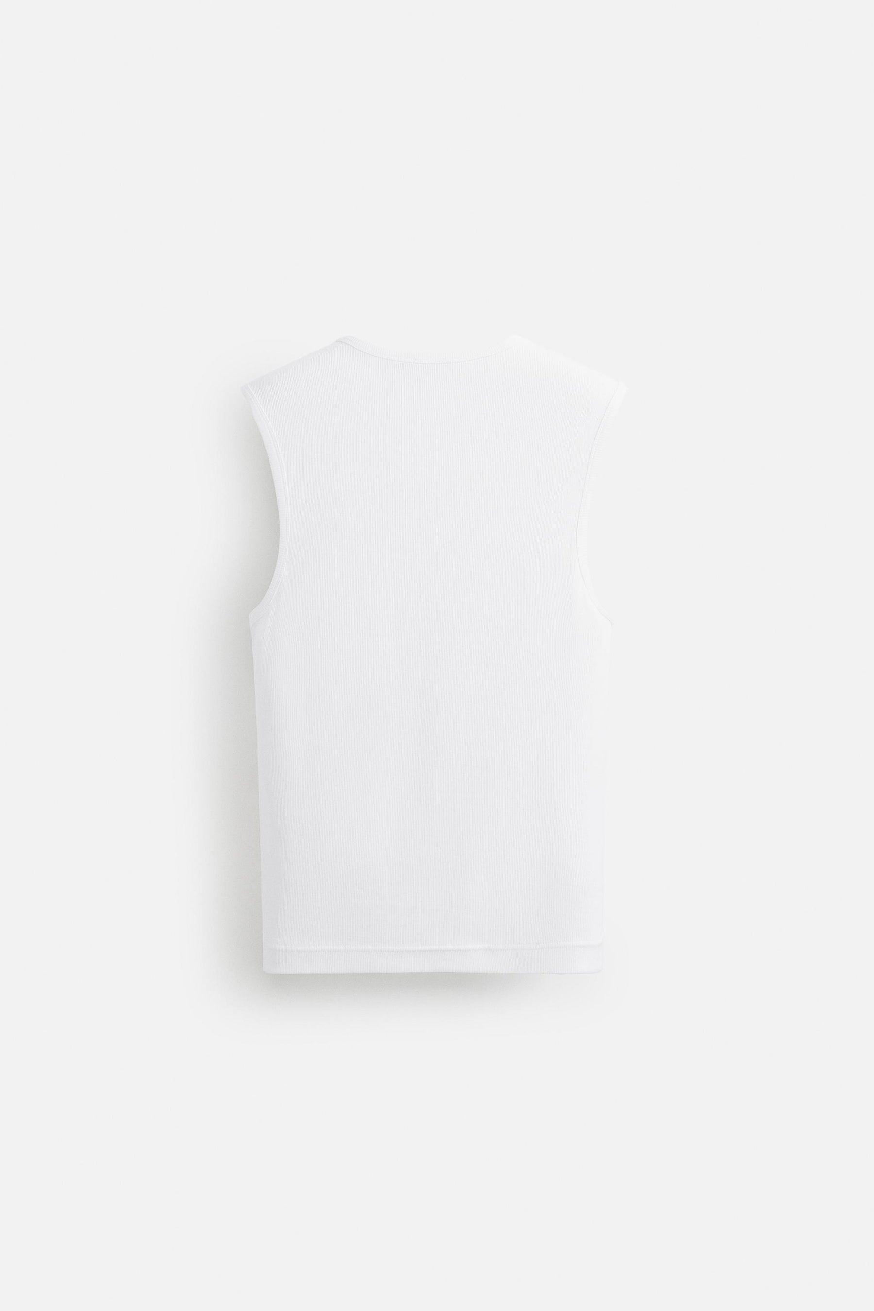 RIBBED TANK T-SHIRT - Image 7