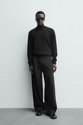 BALLOON TROUSERS WITH TWISTED SEAMS - Image 1