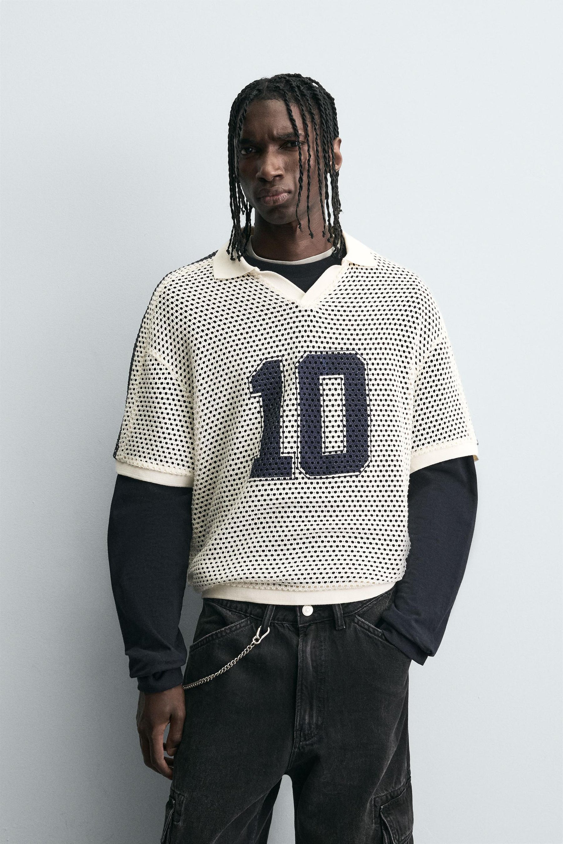 Textured Soccer Polo