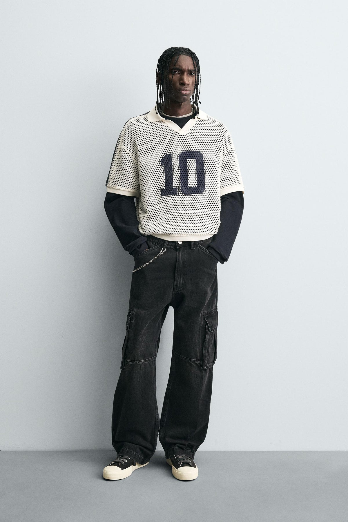 Textured Soccer Polo