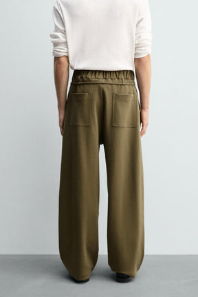 PLEATED DRAWSTRING TROUSERS - Image 3