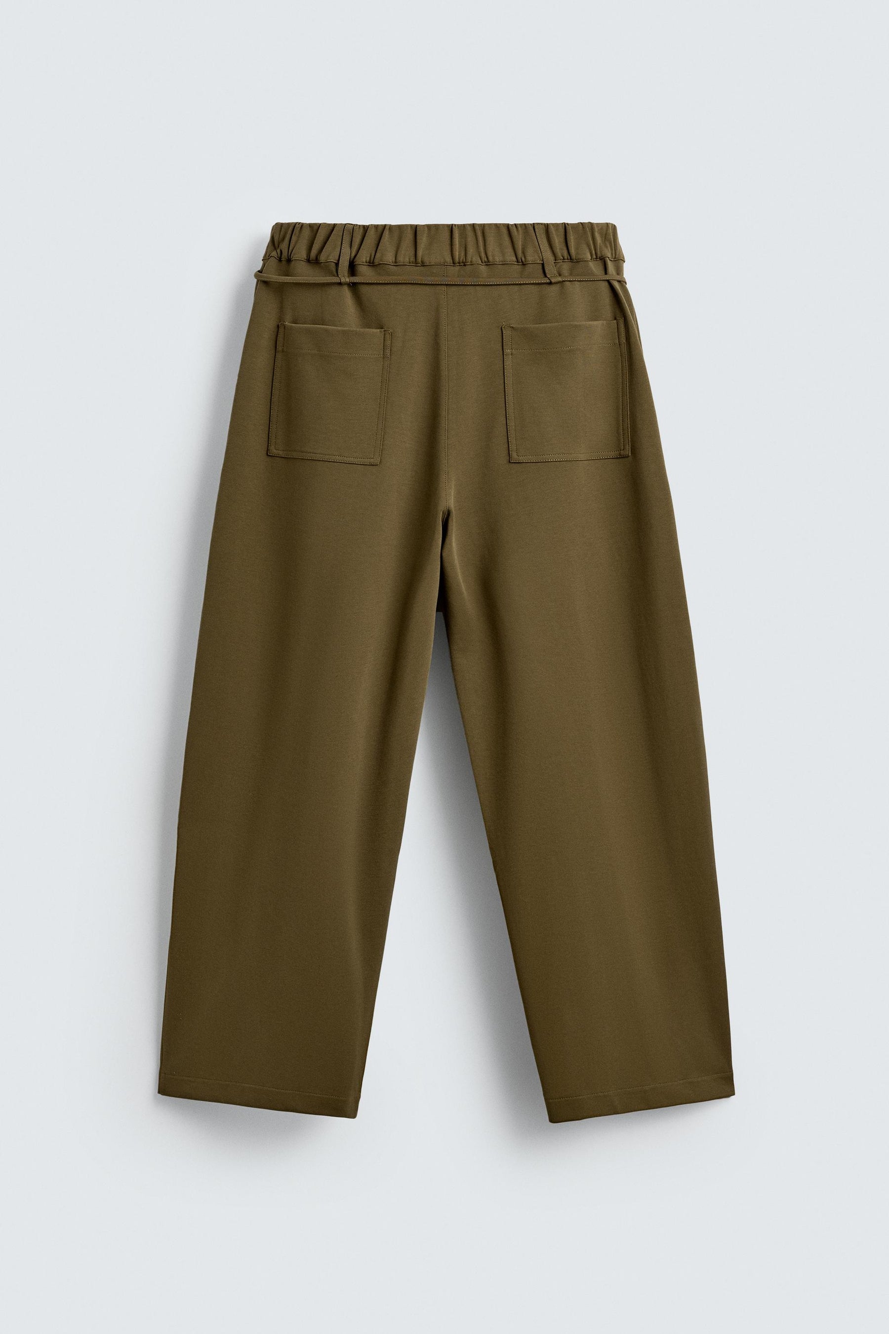 PLEATED DRAWSTRING TROUSERS - Image 8