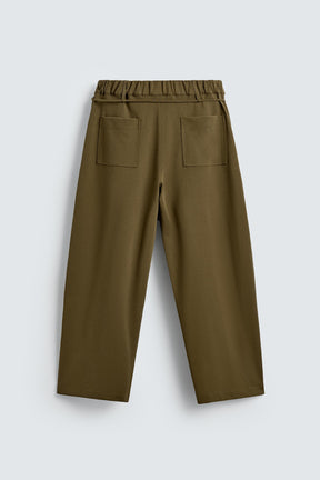 PLEATED DRAWSTRING TROUSERS - Image 8