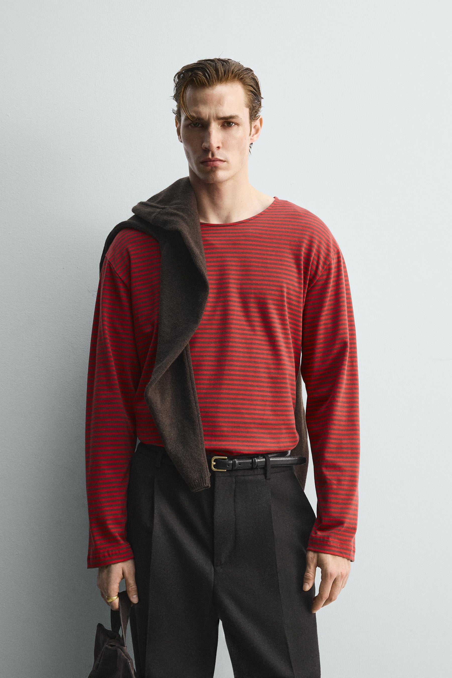 LIMITED EDITION JACQUARD STRIPED T-SHIRT - Image 2