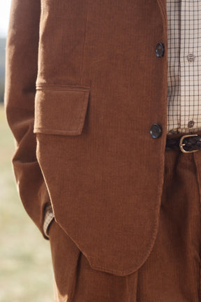 LIMITED EDITION RELAXED FIT CORDUROY SUIT BLAZER - Image 5