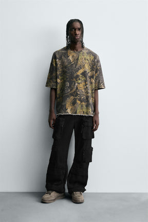 TREE PRINT SWEATSHIRT - Image 1