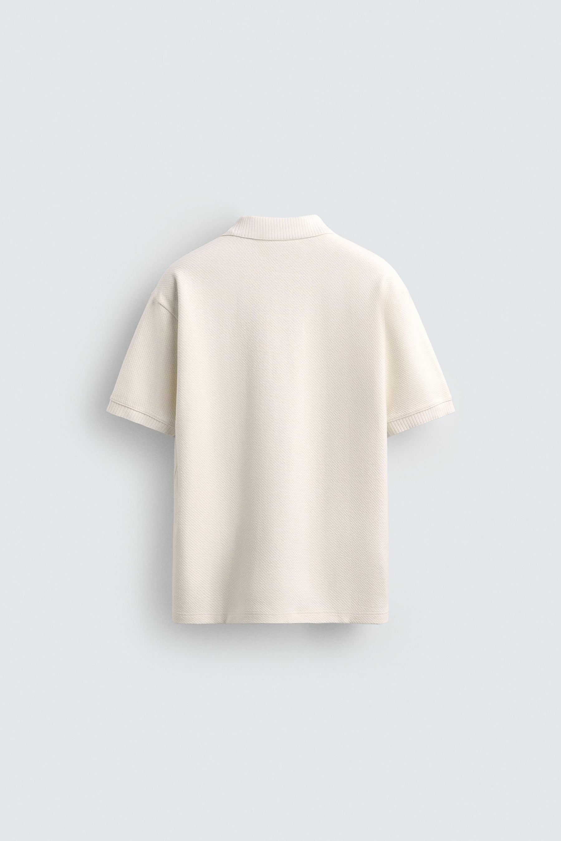 TEXTURED REGULAR FIT POLO SHIRT - Image 7