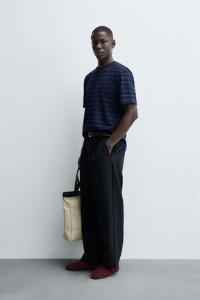 JACQUARD STRIPED T-SHIRT - Image 4