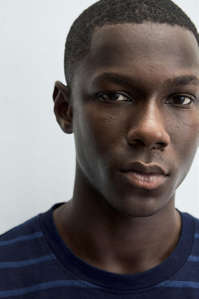 JACQUARD STRIPED T-SHIRT - Image 5