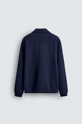 COMFORT SEERSUCKER OVERSHIRT - Image 7