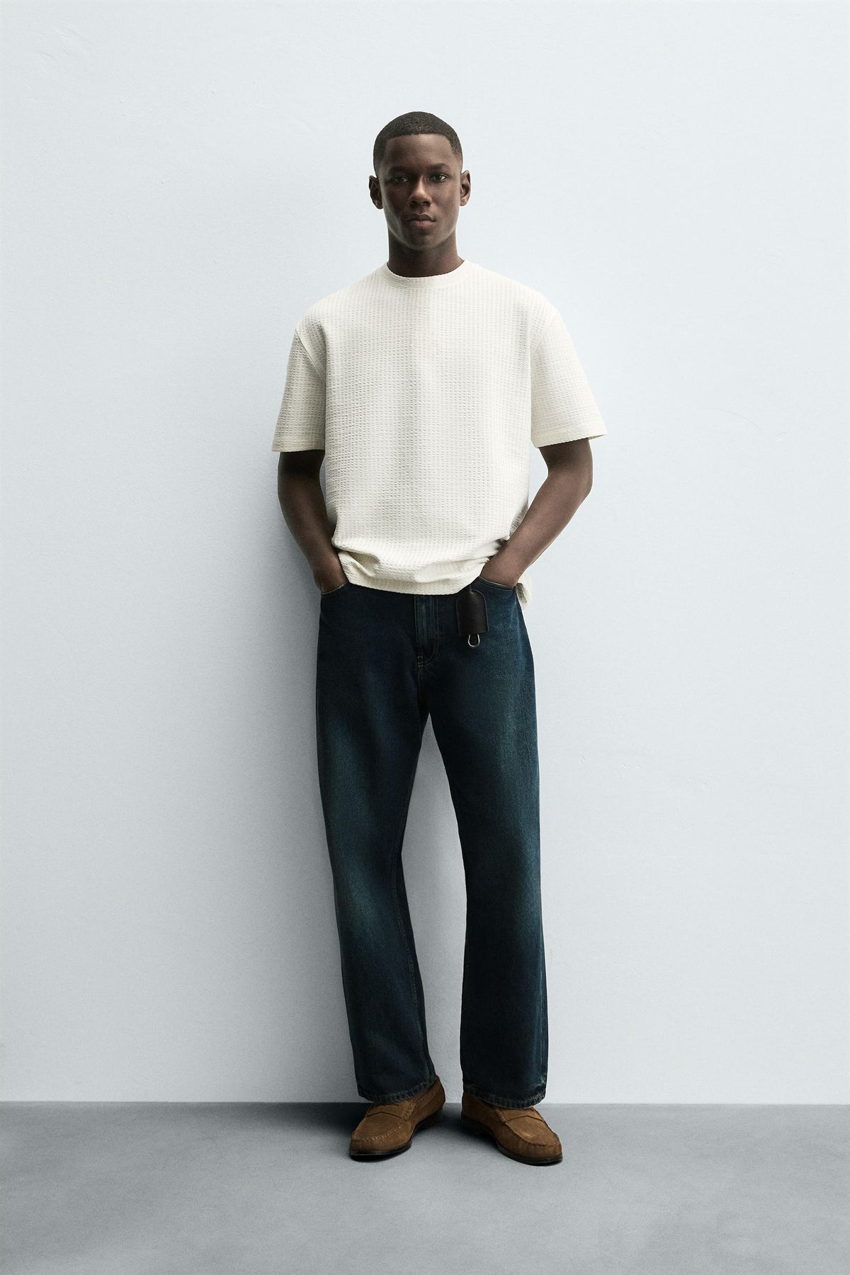 COMFORT SEERSUCKER T-SHIRT - Image 1