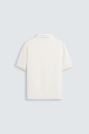BASIC TEXTURED POLO SHIRT - Image 7