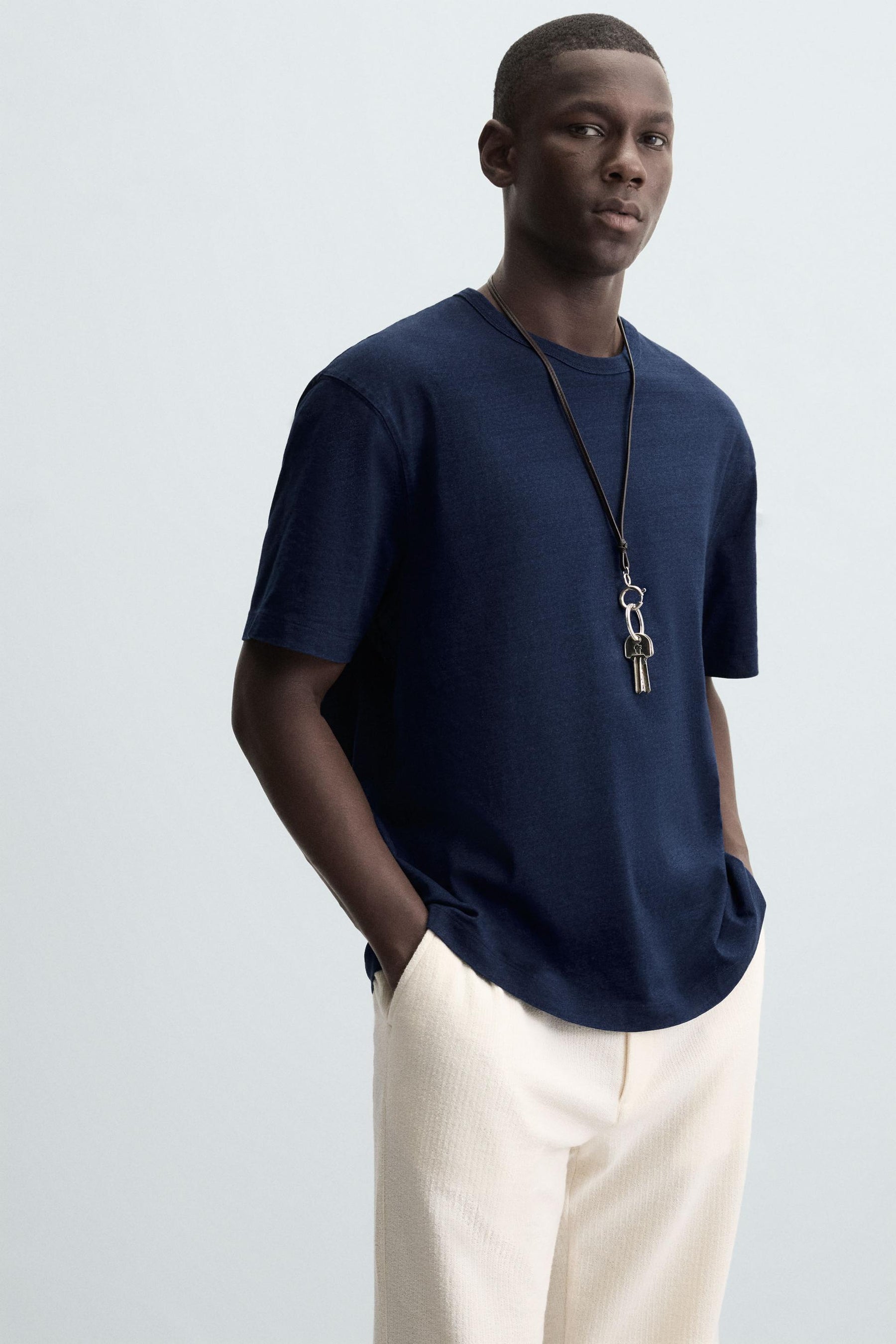 RELAXED FIT WASHED T-SHIRT - Image 5