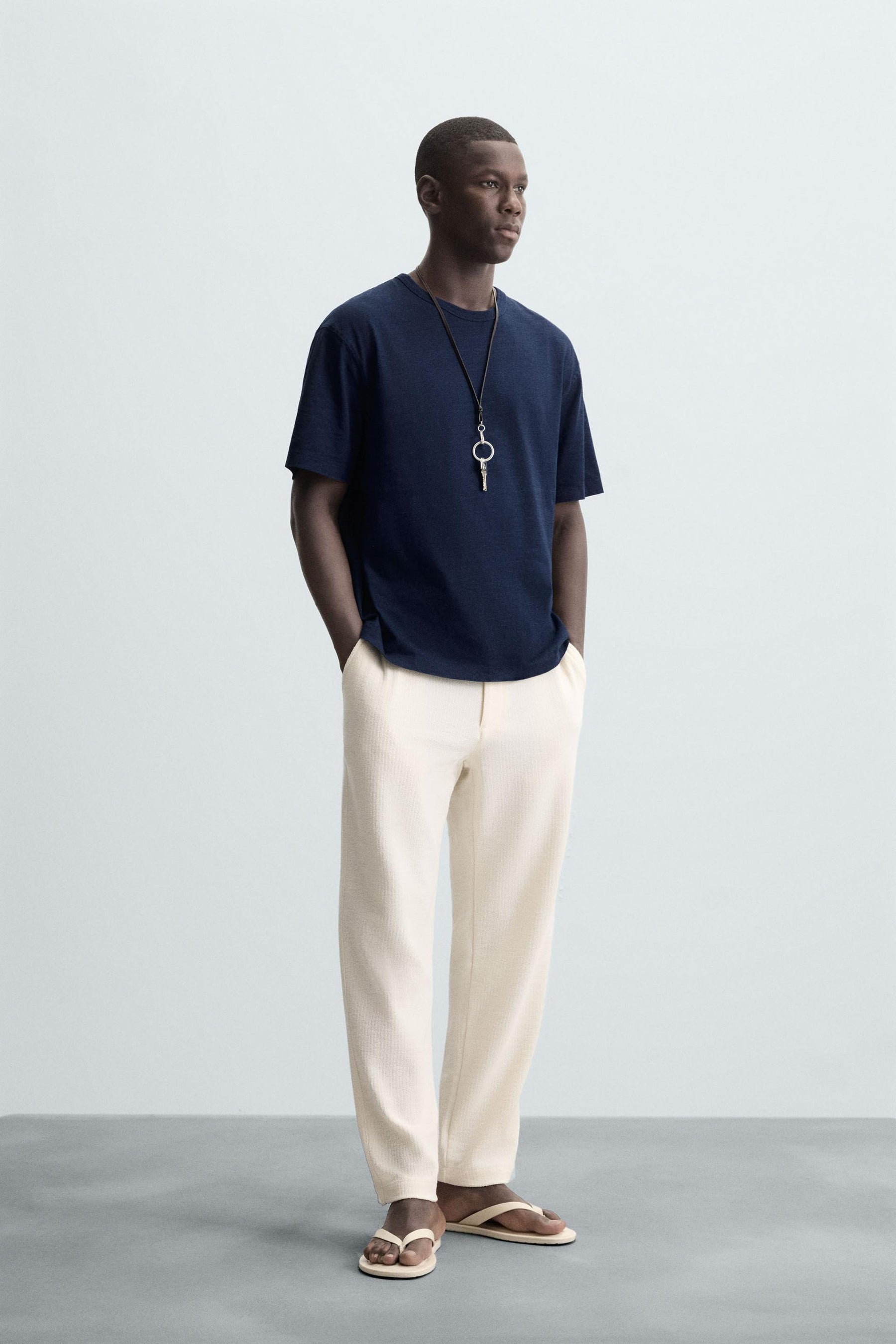 RELAXED FIT WASHED T-SHIRT - Image 1