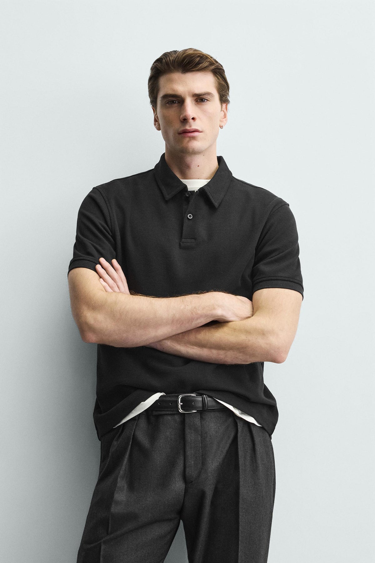 Textured Regular Polo