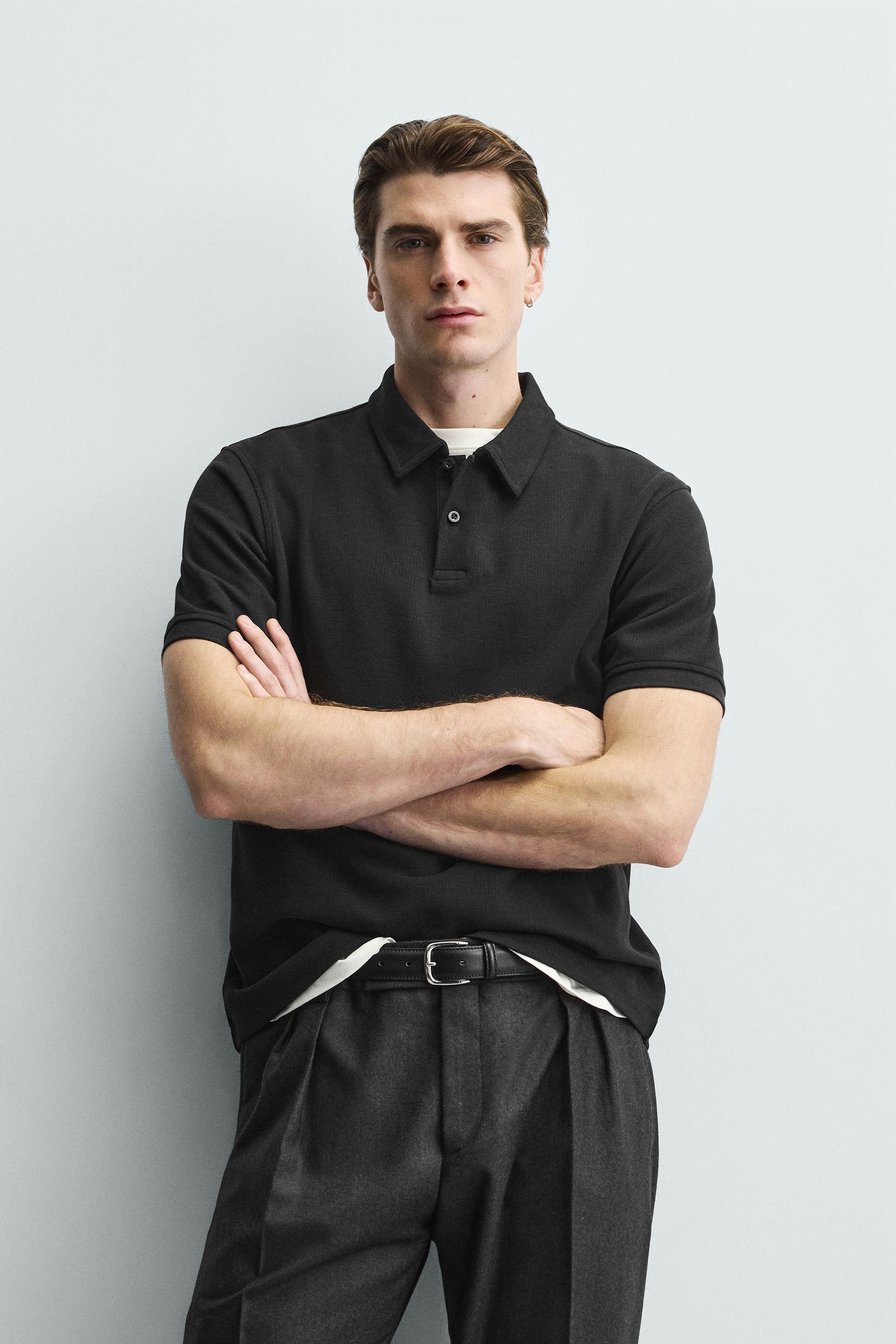 Textured Regular Polo