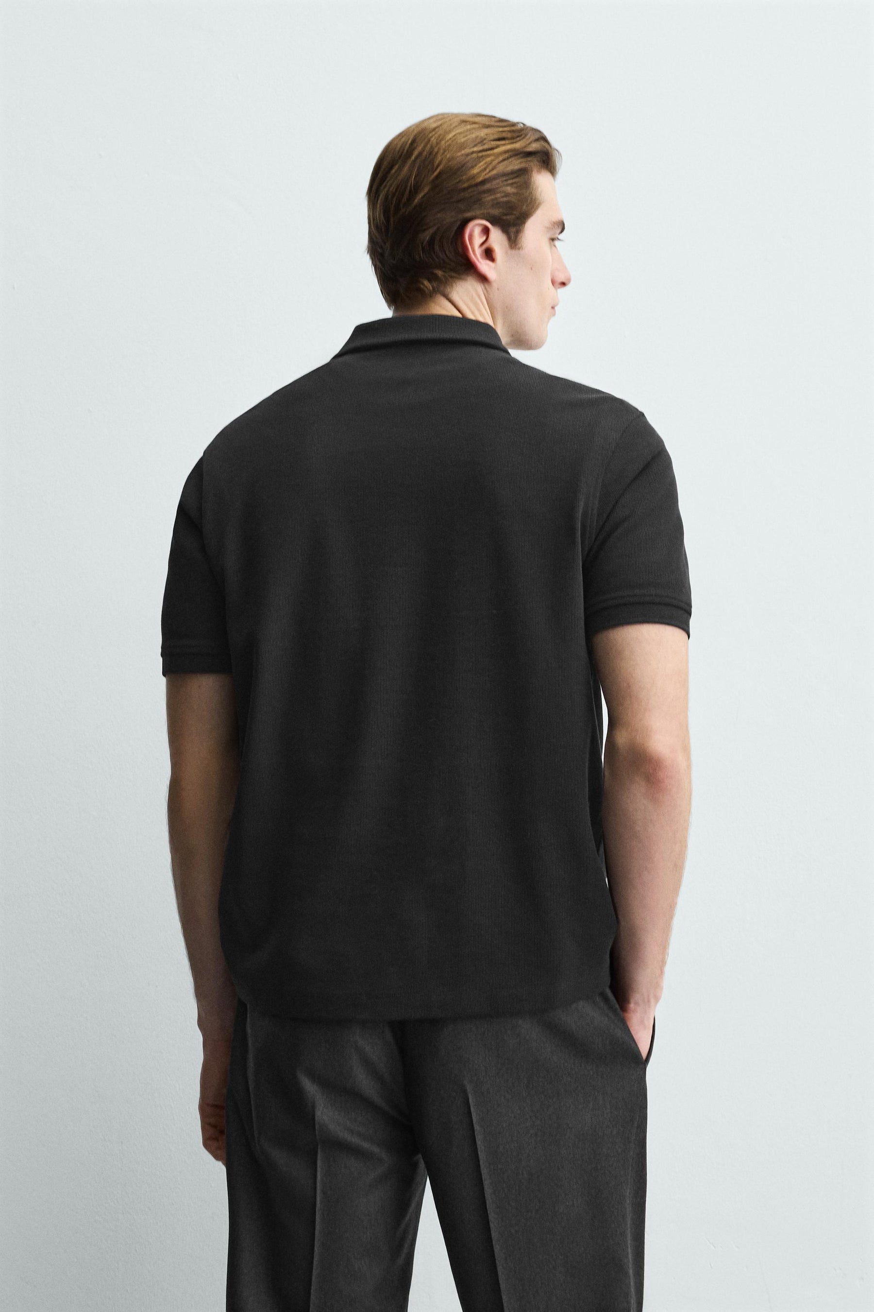 Textured Regular Polo