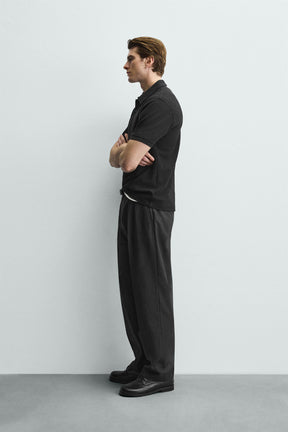 Textured Regular Polo