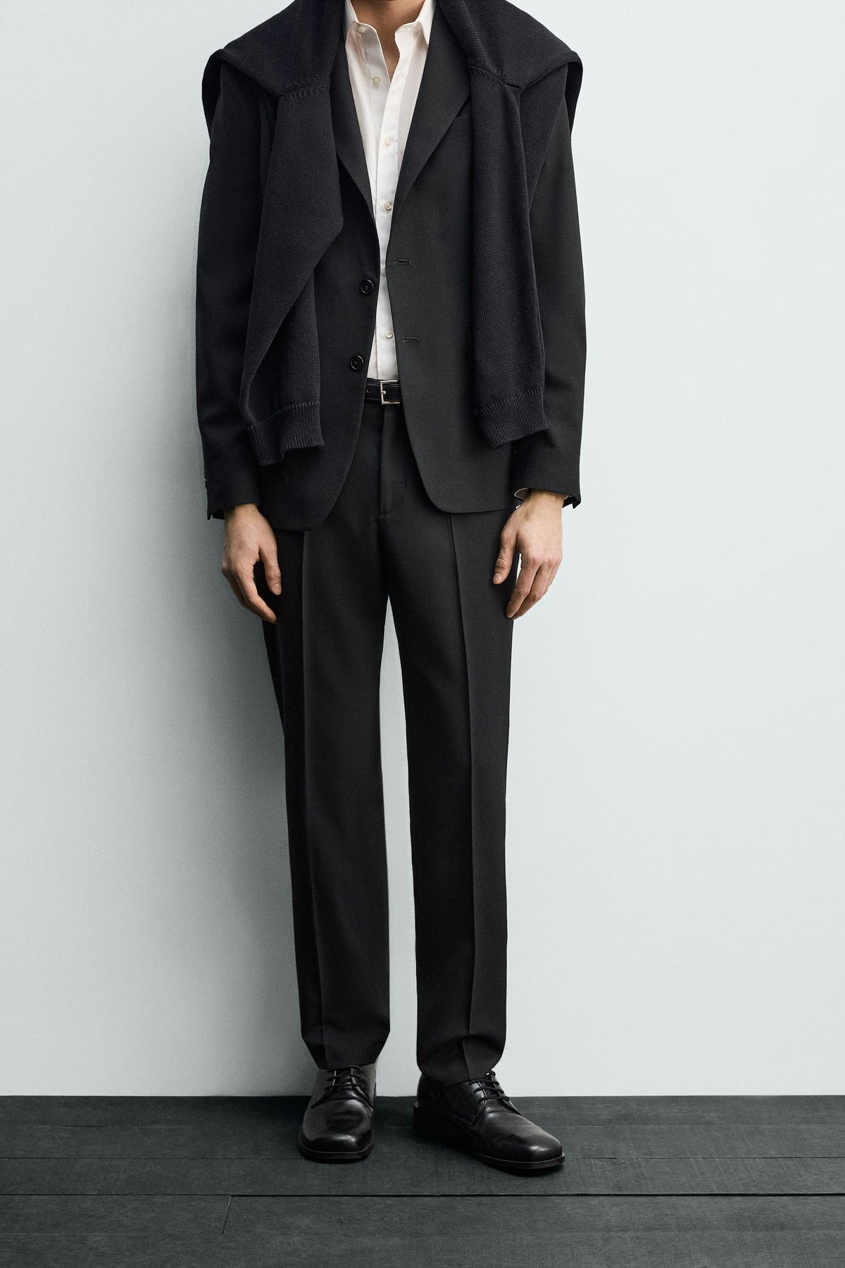 Wool Suit Trousers