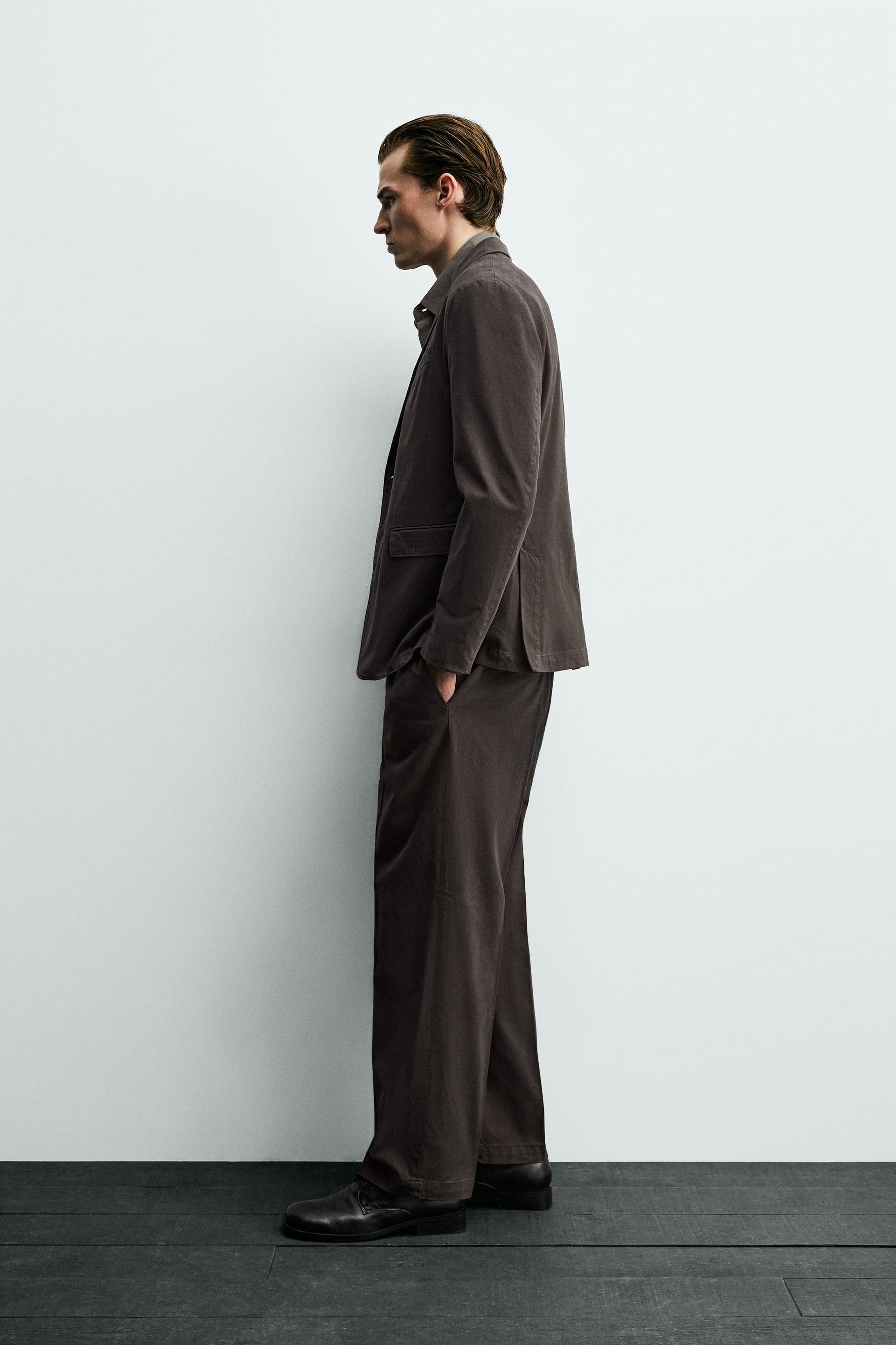 Washed Look Trousers