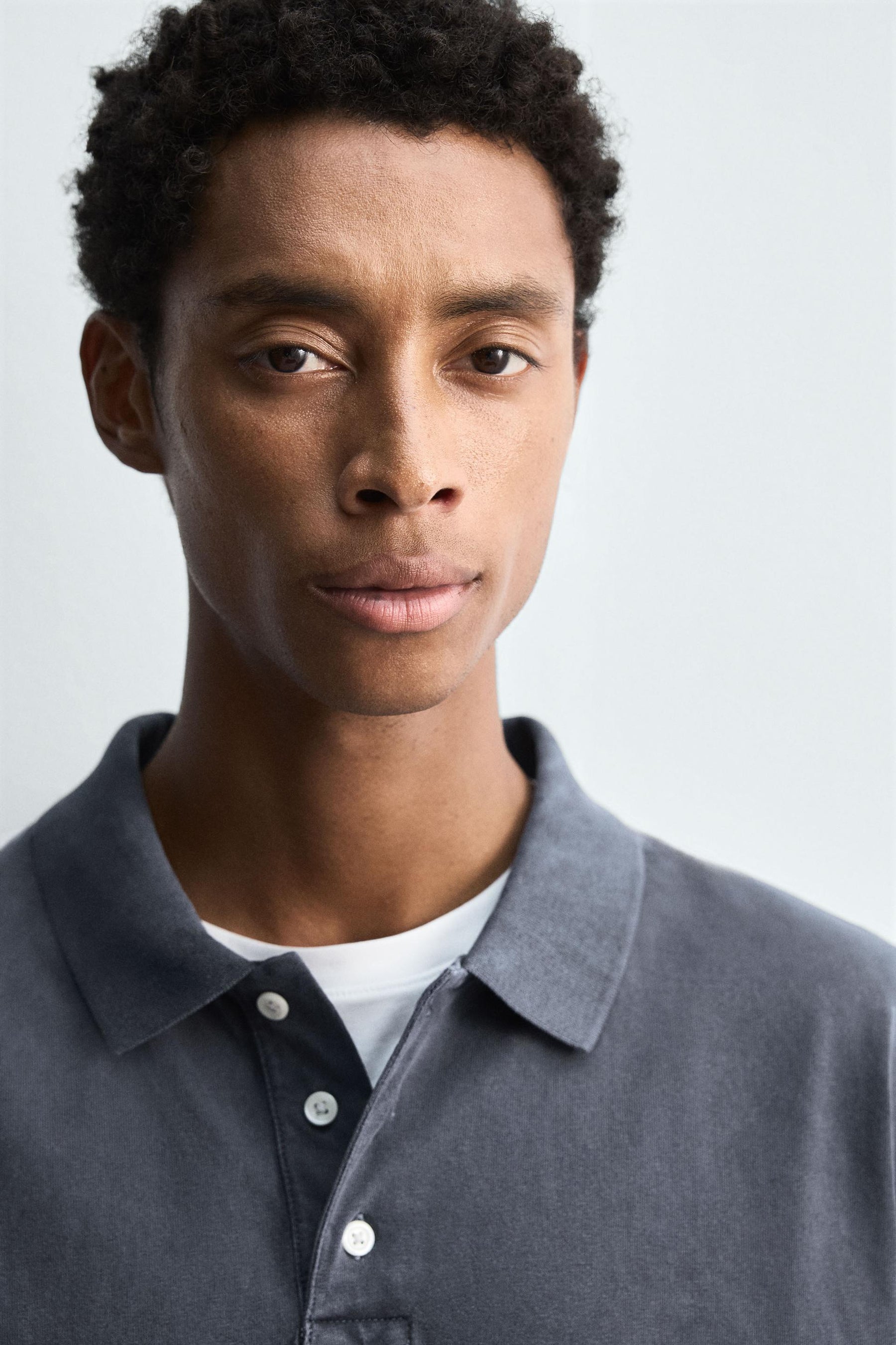 WASHED RELAXED FIT POLO SHIRT - Image 6