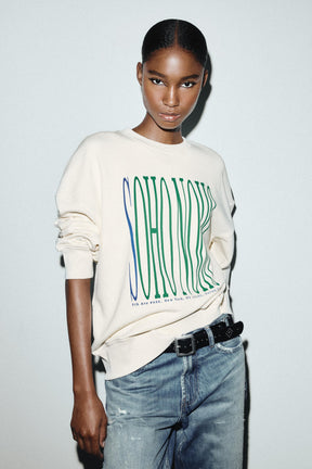 Slogan Sweatshirt