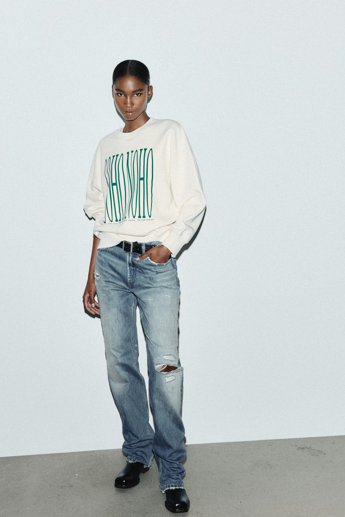 Slogan Sweatshirt