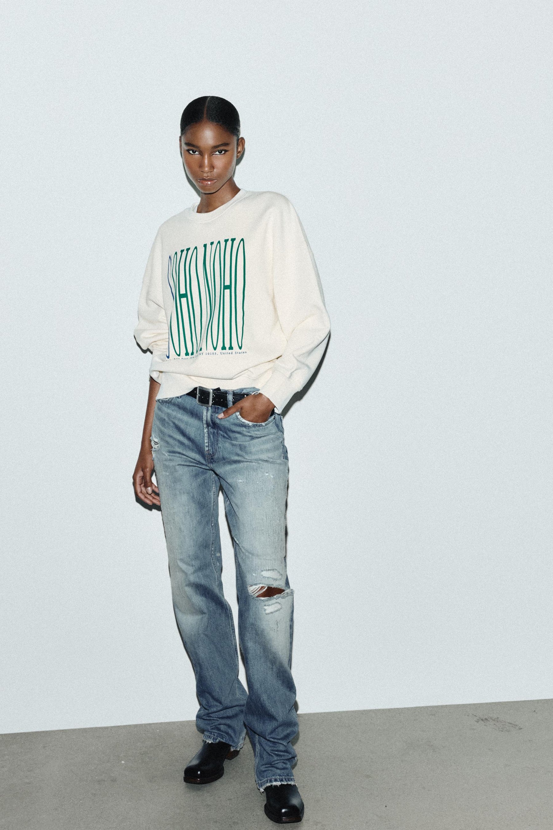 Slogan Sweatshirt