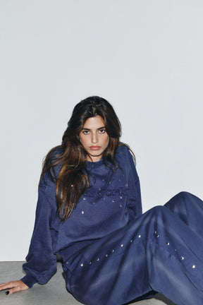 Studded Faded Sweatshirt