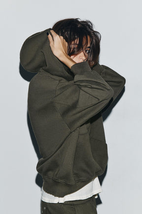 WASHED STUDDED SWEATSHIRT