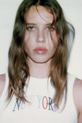 EMBROIDERED FASHION TOP