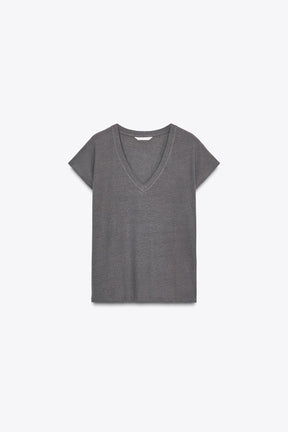COTTON-LINEN BLEND SHIRT