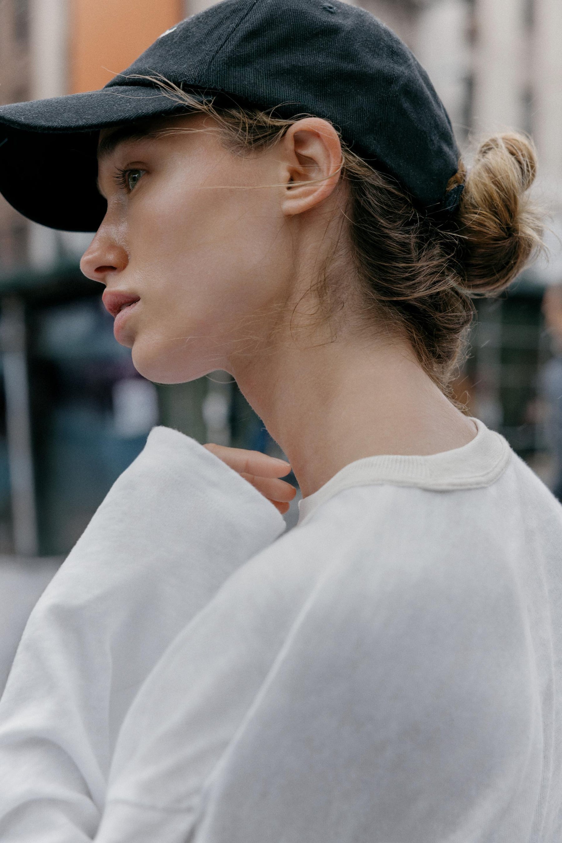 Contrast Neck T-Shirt