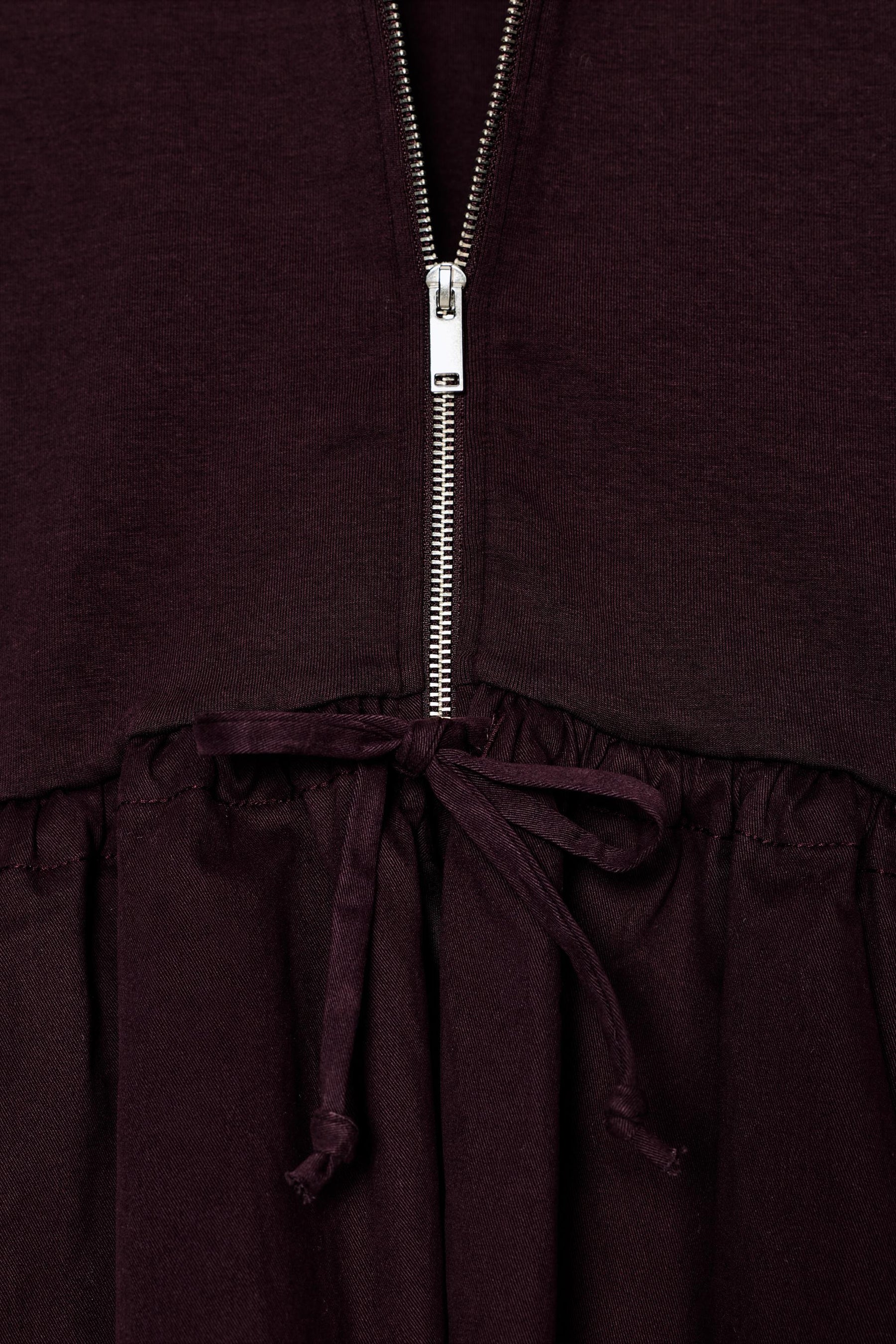 PEPLUM BOMBER JACKET