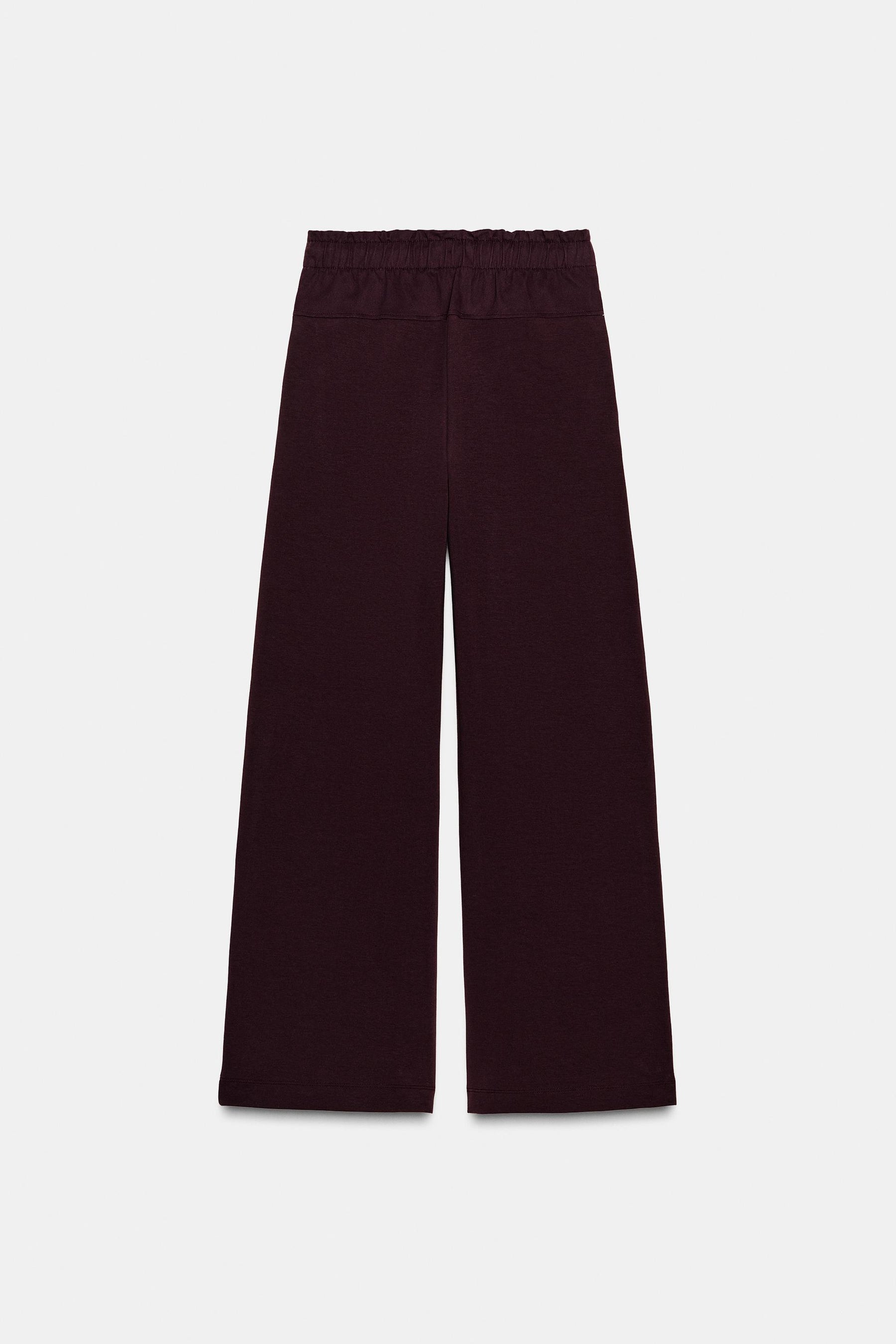 CONTRAST TROUSERS