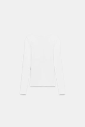 V-Neck Cotton T-Shirt