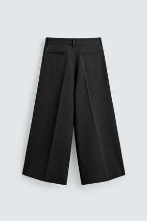 WIDE-LEG PLEATED TROUSERS - Image 8