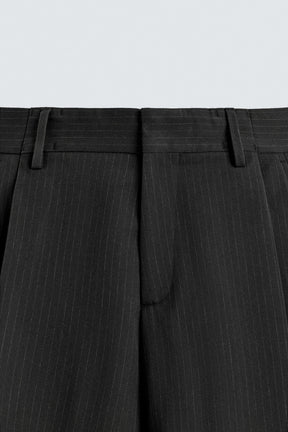 WIDE-LEG PLEATED TROUSERS - Image 9