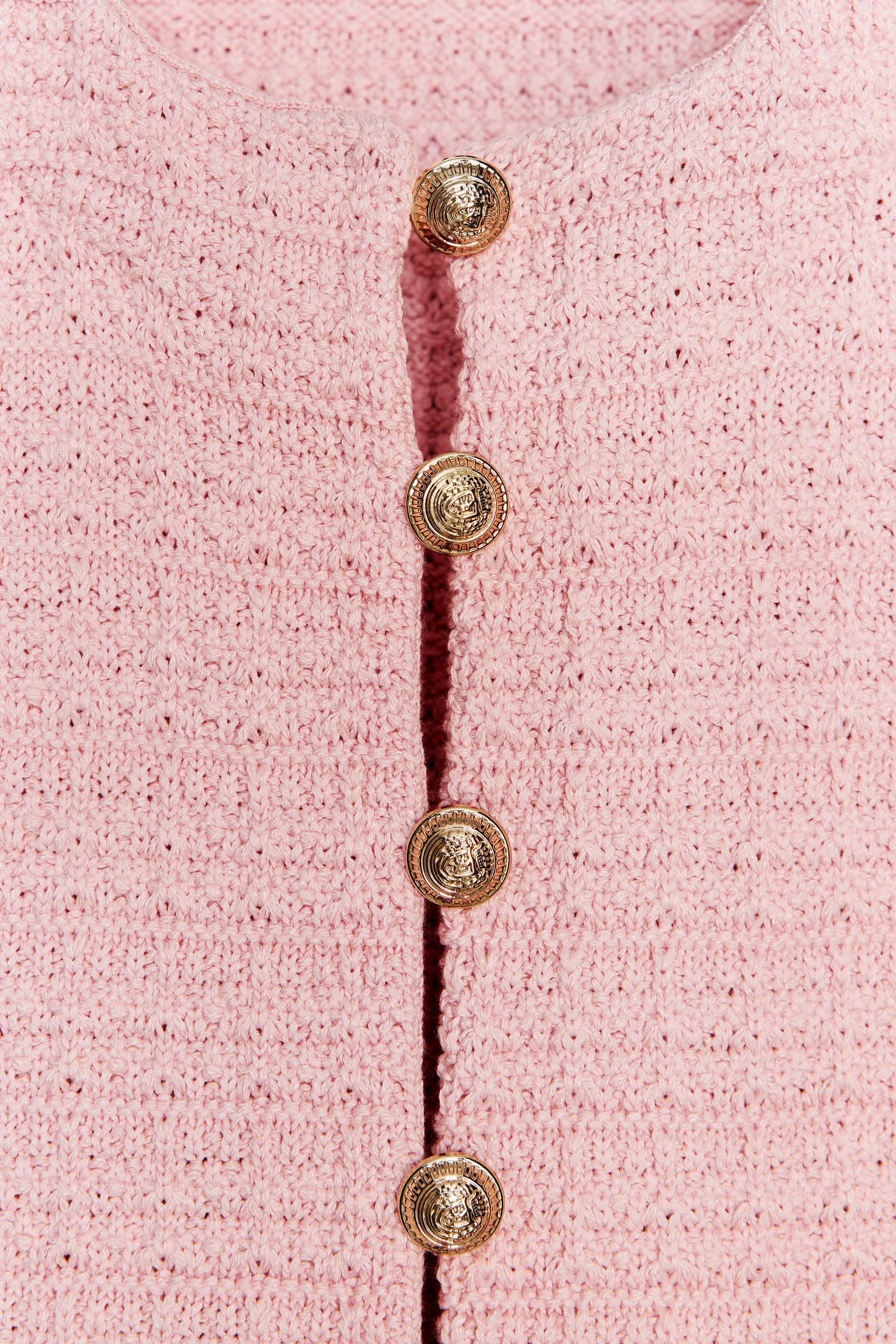 RUFFLED KNIT CARDIGAN - Image 8