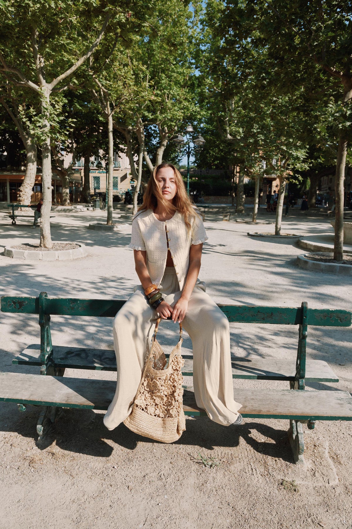 RUFFLED KNIT CARDIGAN - Image 2